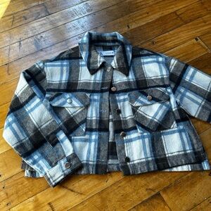 Zara Flannel Jacket - Small